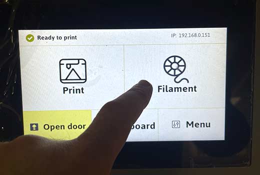 loadfilament1 Moso 3D & Xioneer